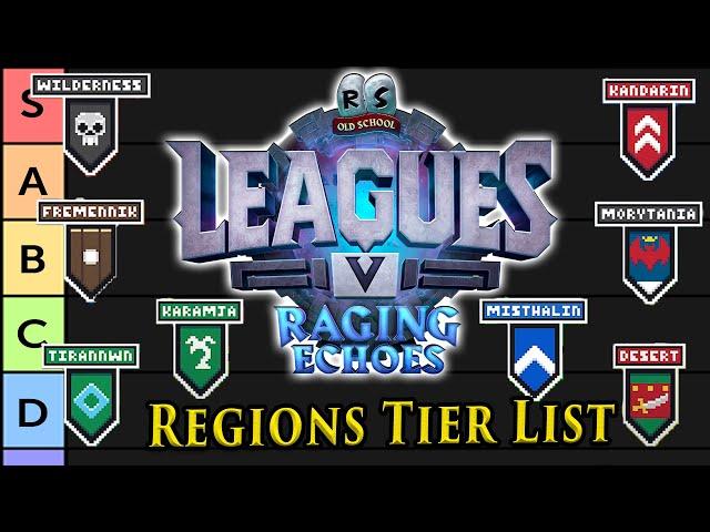 Leagues 5 Regions Tier List for Oldschool Runescape