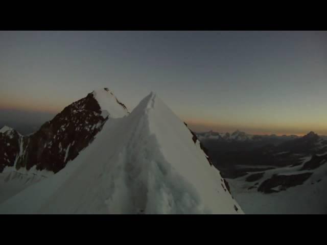 Monte Rosa traversata Lyskamm Orientale 4527mt. e Lyskamm Occidentale 4480mt.