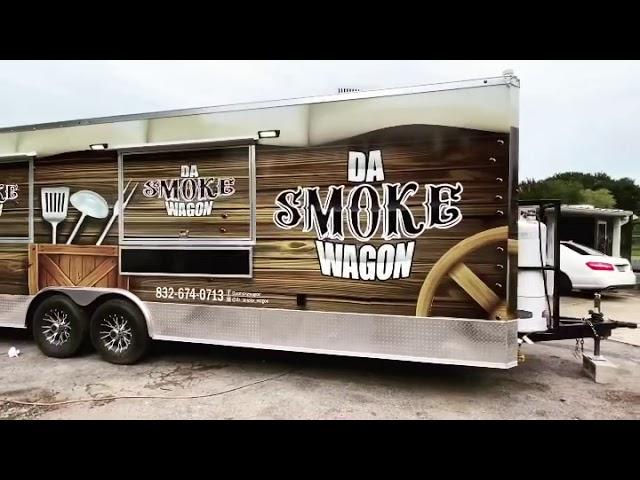 Bbq Food Truck - Concession Trailer