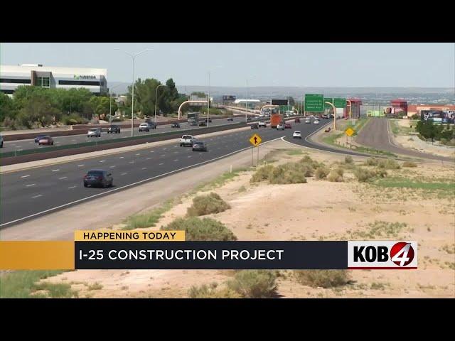 Major I-25 construction project to begin this week