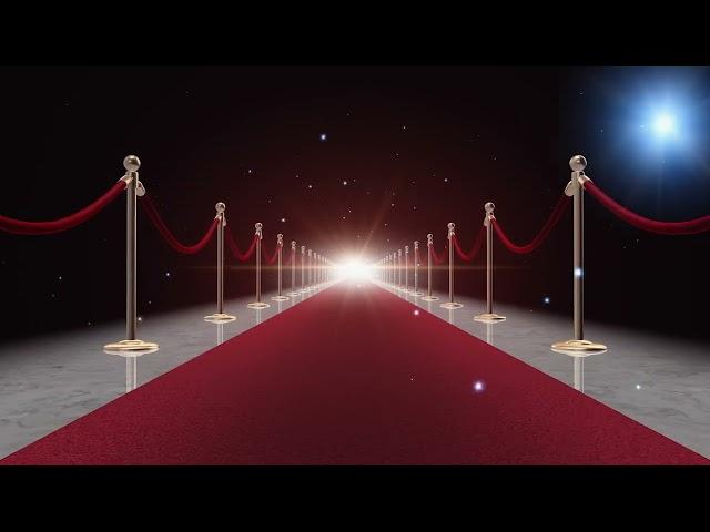 [10 HOURS] Red Carpet | Celebrity Photography | Abstract Animation Background || Award Oscar