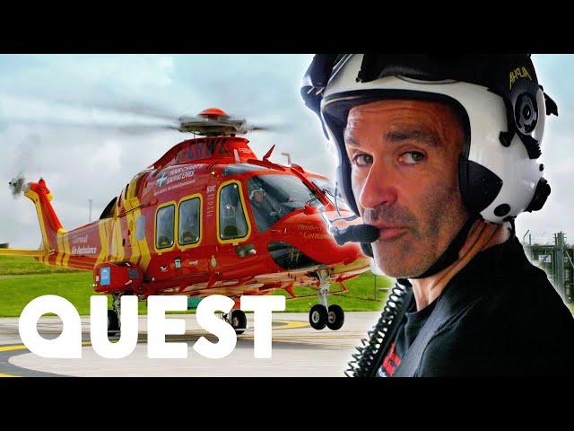 Air Ambulance Rush To Help Surfer Who Had A Heart Attack | Cornwall Air 999