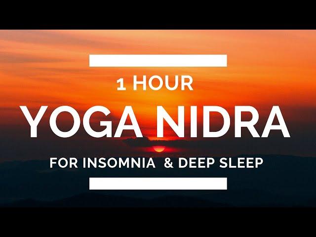 Sleep Yoga Nidra for Insomnia // Full Length 1 Hour