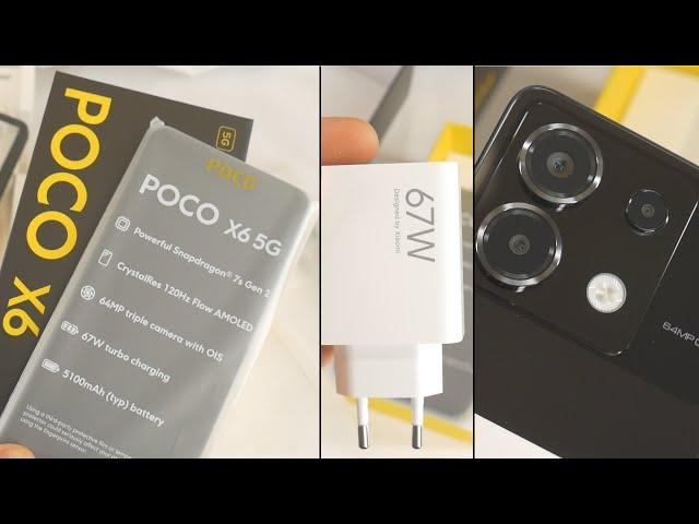 Xiaomi Poco X6 Unboxing and Set-up