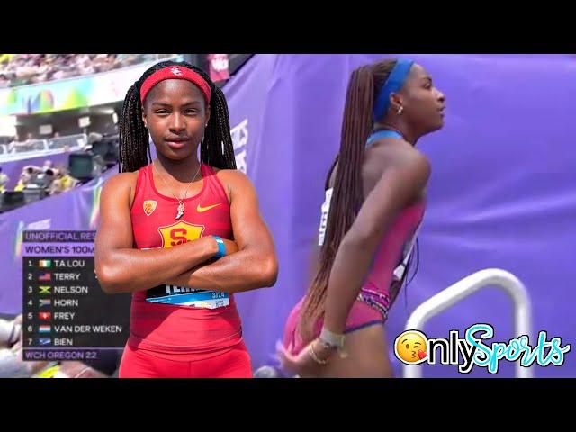 Twanisha Terry - 100 metes sprint / 2022 Oregon World Championships