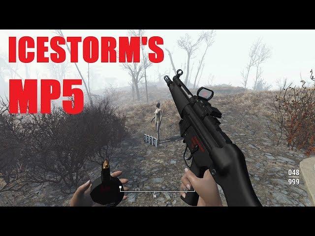 Fallout 4 Mod Review IceStorm's MP5