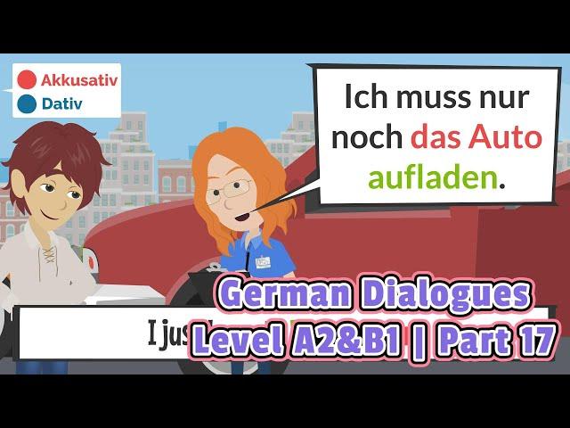 #17 Deutsche Dialoge | Niveau A2 | Wortschatz und wichtige Sätze