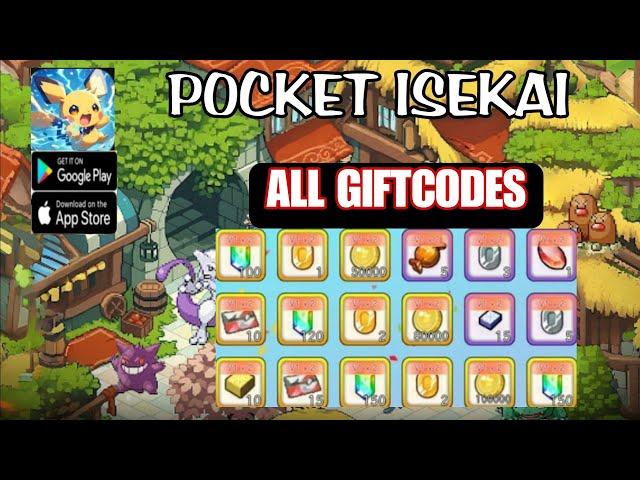 Pocket Isekai Pixel RPG & All 8 Giftcodes | 8 Free Codes Pocket Isekai - How to Redeem