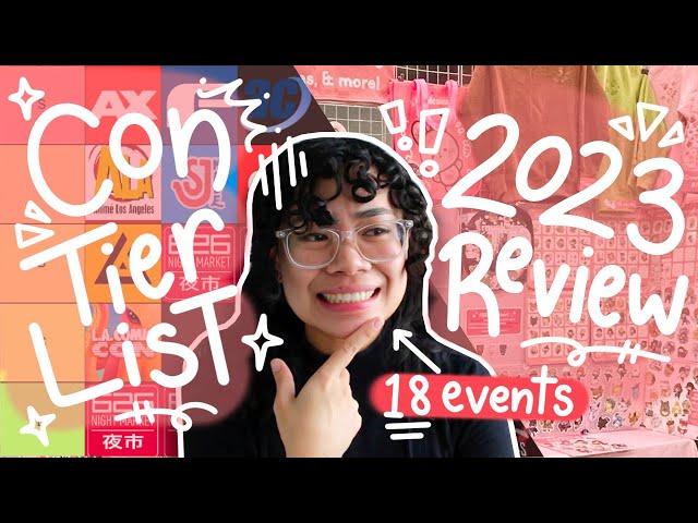 Ranking ALL of My 2023 Artist Alley Cons & Events | Which One (Actually) Makes MONEY $$$ | Mualcaina