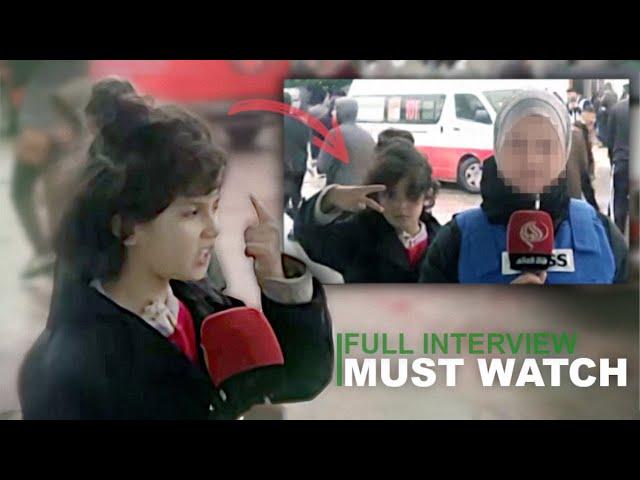 Little Palestinian Girl Sends A Message to Net****ahu! FULL VIDEO