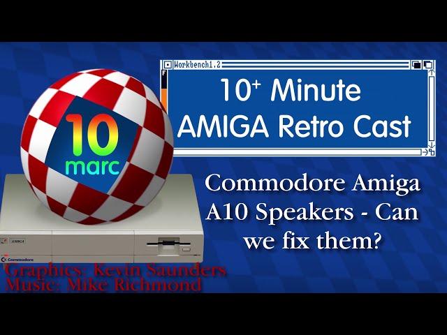 Commodore Amiga A10 Speakers - Can we fix them?