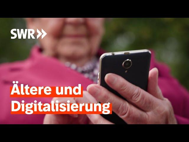 Digitalisierung - Ältere Menschen fühlen sich abgehängt | Zur Sache! Rheinland-Pfalz