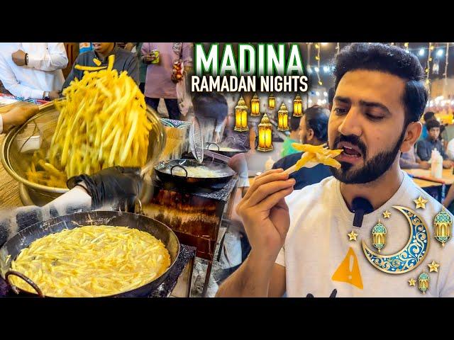 Madina RAMADAN Nights Full Street FOOD | Local Life of Madina