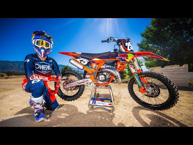 Marvin Musquin + KTM 125 Two-Stroke WIDE OPEN