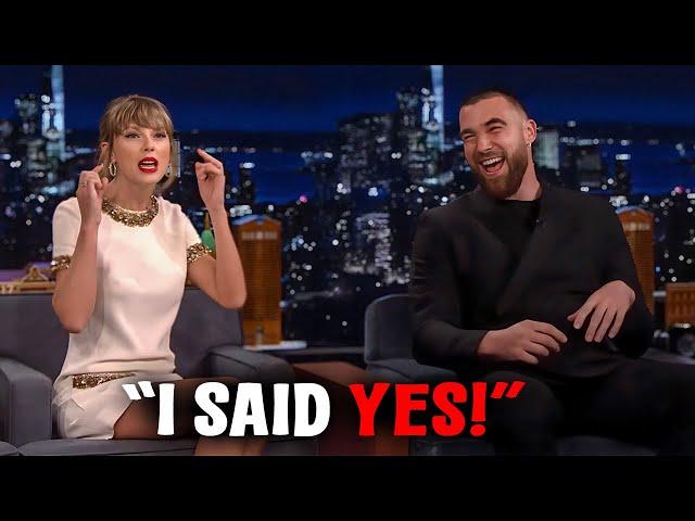 Taylor Swift's HUGE Announcement With Travis Kelce Has Fans SHOCKED