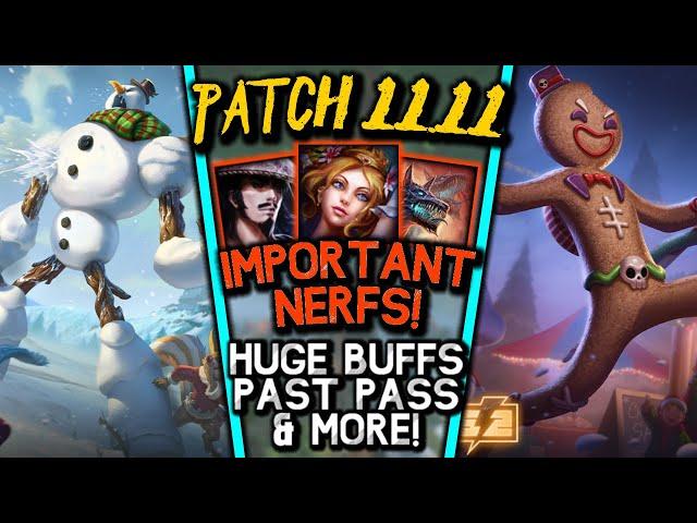 Patch 11.11 Brings Important Nerfs, HUGE Buffs, New Event & More! - SMITE 1