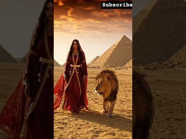 Echoes of the Pyramid: The Lion and the Seer"#pyramid #ai #movie