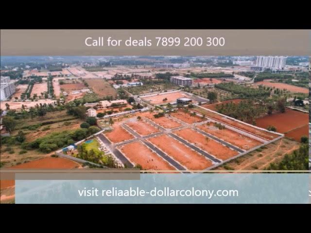 Reliaable Dollar Colony Master Plan in Gattahalli, Bangalore, BDA Approved Plots (7899 200 300)