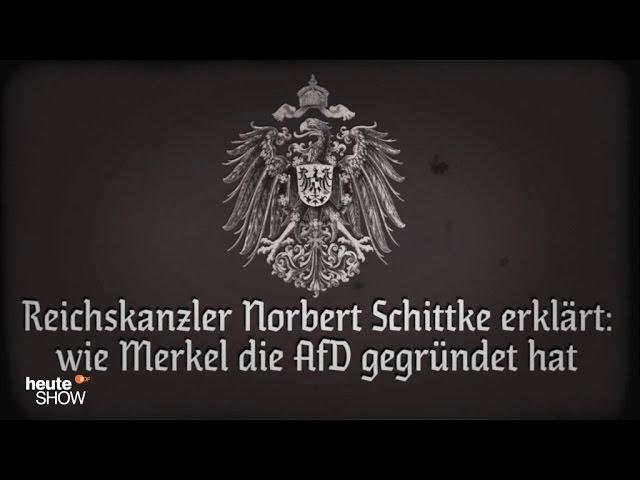 Die Wahrheit hinter der Alternative für Deutschland: Neues vom Reichskanzler | heute-show