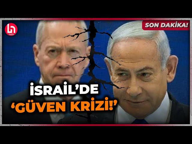 SON DAKİKA! İsrail'de kriz! Netanyahu Galant'ı resmen kovdu!