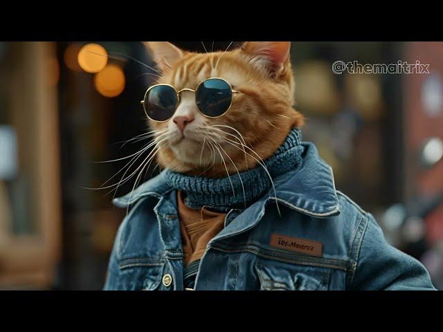 How Would Cats Dress Themselves? Ep. 1: Persian, Orange Tabby, Ragdoll, Maine Coon, Sphynx