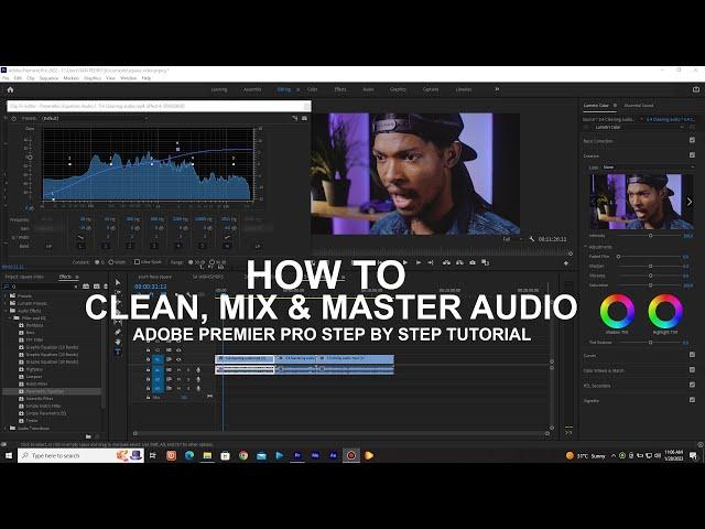 Mastering Audio in Premiere Pro