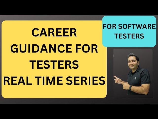 4. Career Guidance for Software Testing| RD Technical Learning