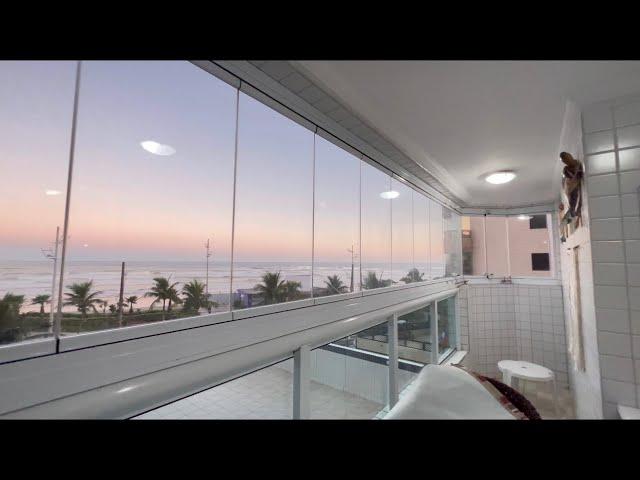 Lindo Apartamento dois dormitórios com suíte , linda vista mar no Caiçara Praia Grande R$ 450.000.00