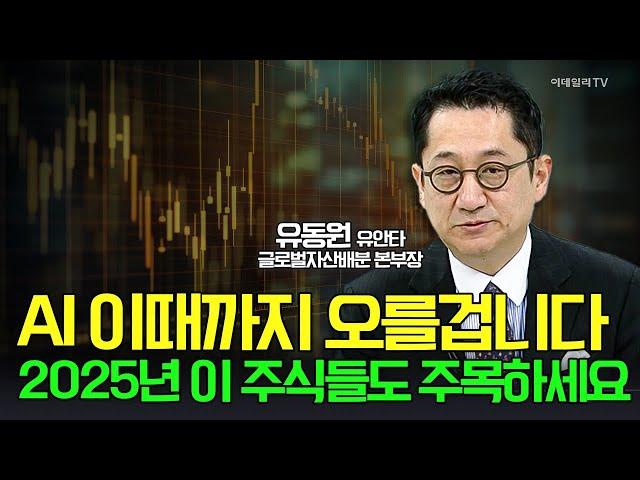 AI 이때까지 오를겁니다... 2025년 이 주식들도 주목하세요 / 유동원 유안타 글로벌자산배분 본부장 | Market Signal (20241226)