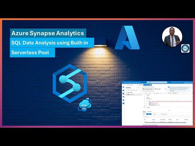 SQL Data Analysis using Azure Synapse Built in Serverless Pool