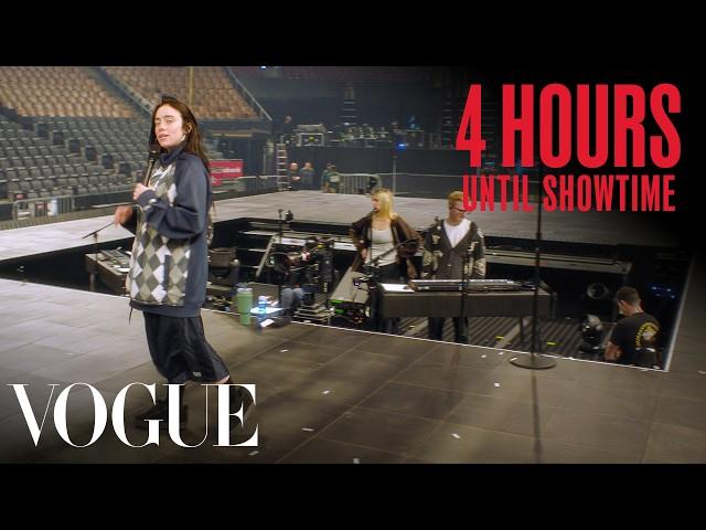 Backstage With Billie Eilish | Vogue Exclusive Soundcheck