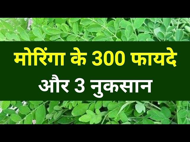 मोरिंगा के 300 फायदे और 3 नुकसान, Moringa Benefits & Side Effects