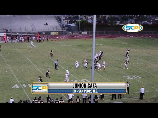 Top Plays: Junior Gaffa - San Pedro High-  football - SOUTHERN CALIFORNIA PREP INSIDER: Ep.3