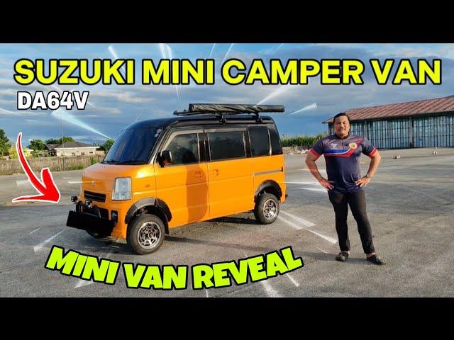 SUZUKI MINI VAN. BAKIT ITO? PROJECT MINI CAMPER VAN REVEAL...