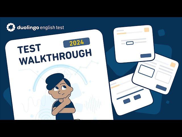 Duolingo English Test Walkthrough 2024: Test overview with all question types