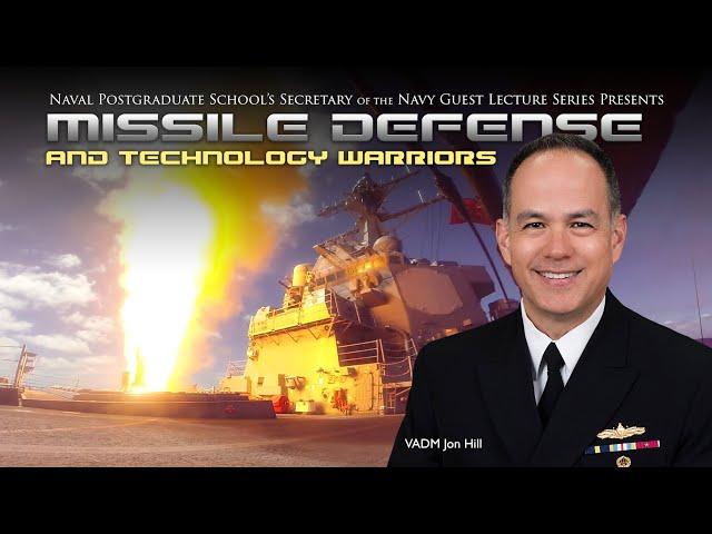 Virtual SGL with Vice Adm. Jon A. Hill, U.S. Missile Defense Agency - Apr. 13, 2021