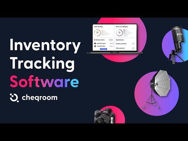 Inventory tracking software Cheqroom (1-min demo)