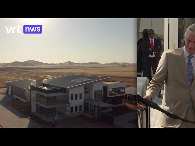 Belgische technologie voor brandstof van de toekomst: Koning Filip opent waterstoffabriek in Namibië