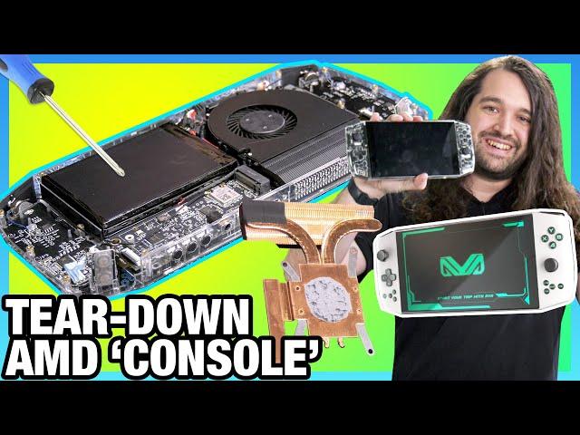 AYA NEO Tear-Down & Disassembly of Handheld AMD Gaming PC