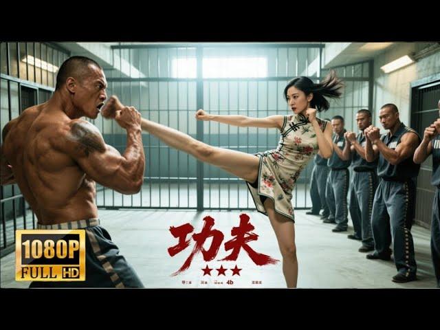 【MULTI SUB】日軍將美女關進男子監獄，哪料對方竟是超級特工，大開殺戒將日軍全滅！| HD1080 |#電影#功夫#kungfu
