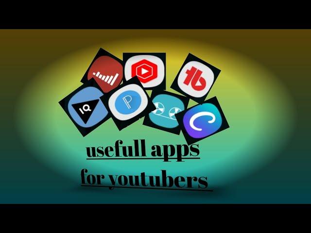 Best apps for youtubers in telugu