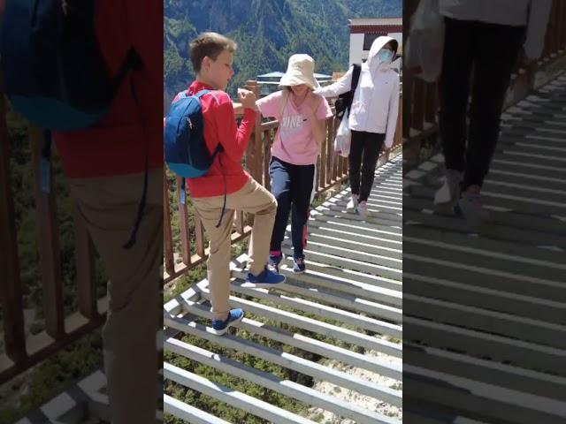 Китайский высотный экстрим #China #DenvasTV