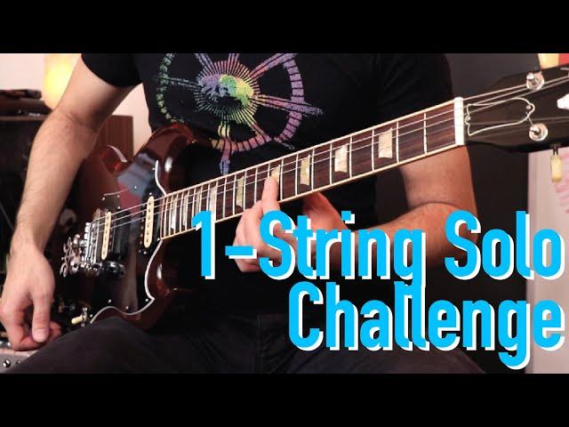 1-String Solo Challenge (Intermediate Level) Solo+Lesson