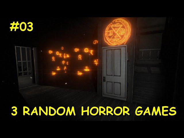 3 RANDOM HORROR GAMES #03