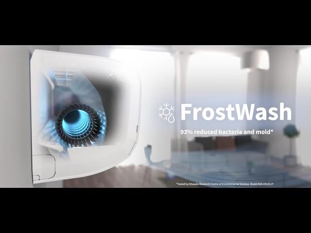 Self-Cleaning Air Conditioning FrostWash Technology | Hitachi Cooling & Heating