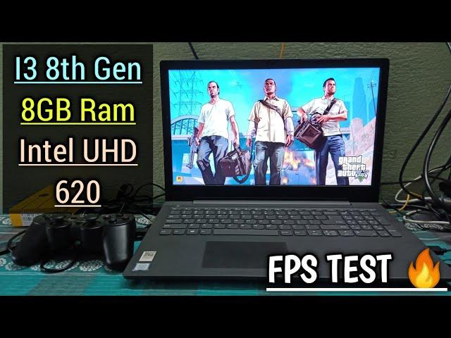 GTA 5 Game Tested on Low end pc|i3 8GB Ram & Intel UHD 620|Fps Test |