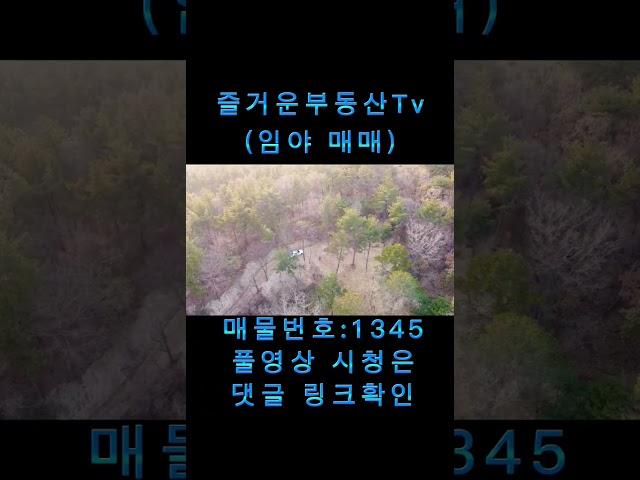 1345 #즐거운부동산tv #토지 #촌집