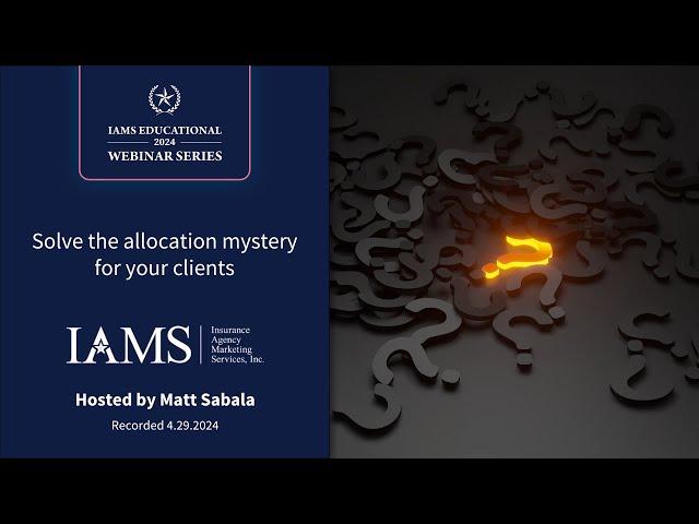 Solve the allocation mystery for your clients