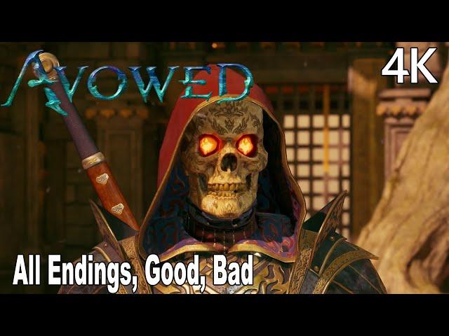 Avowed All Endings Bad Endings, Good Endings 4K