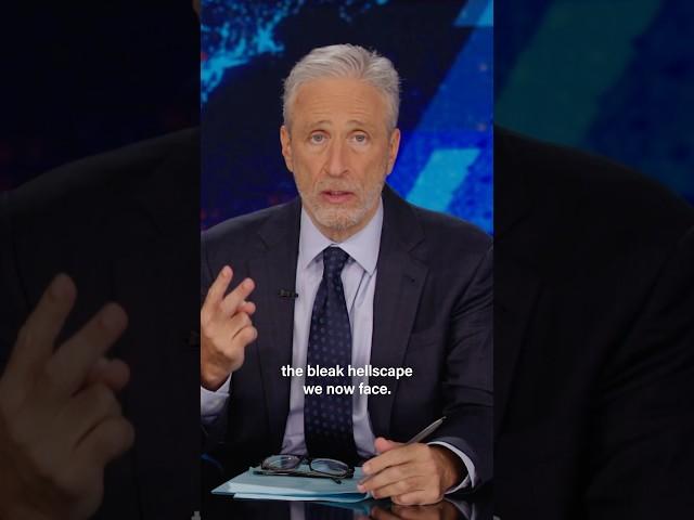 Jon Stewart thinks the Democrats are brightsiding this election a little too hard.